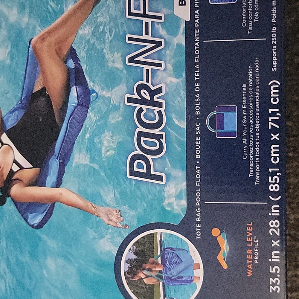 Swimways pack-n-float, blue - Picture 3 of 8